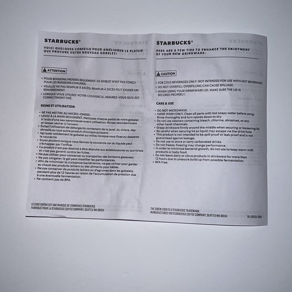 Starbucks Red Stainless Steel 24 oz. Holiday 2022 Cold Cup with Straw - Picture 7 of 8